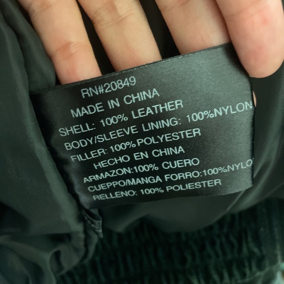 Vintage Gino Distressed Leather Jacket - Picture 7 of 8